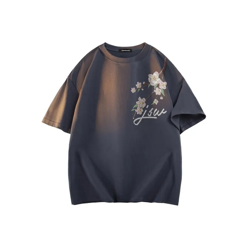 JEANSWEST Short Sleeved T Shirts Unisex-14