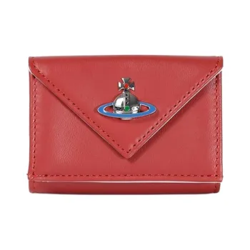 Vivienne Westwood Nappa Leather Wallet Women's Red
