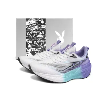 Playboy Low Top Running Shoes Women's White/Blue Purple