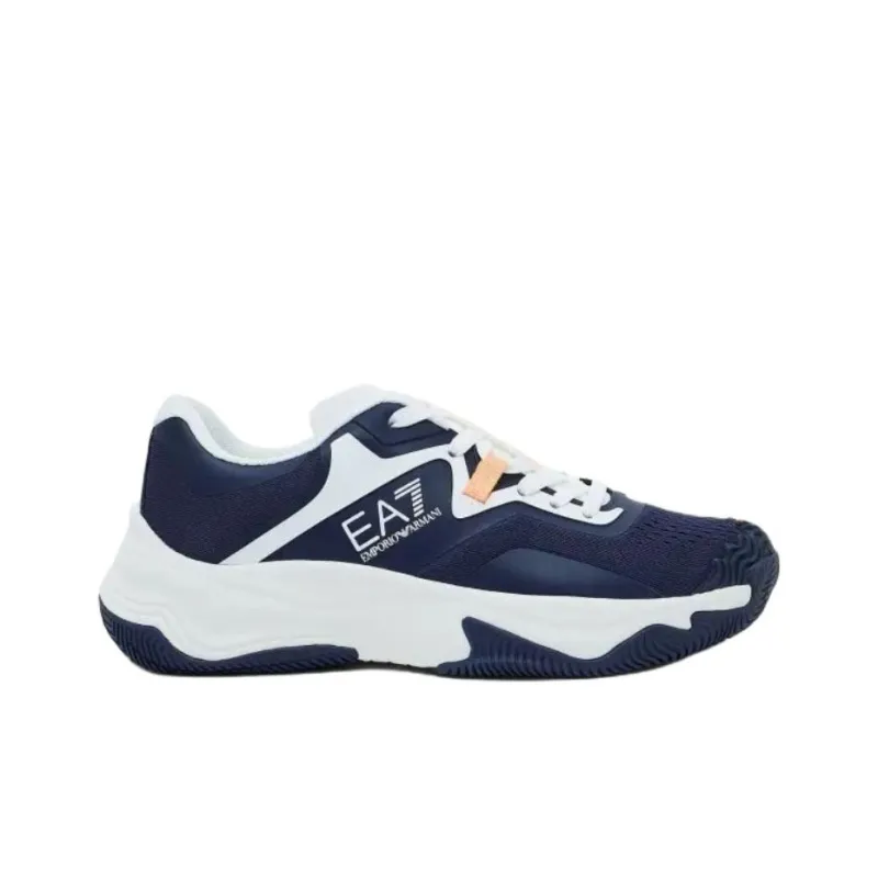 EMPORIO ARMANI EA7 Low Top Casual Shoes Unisex Dark Blue-1