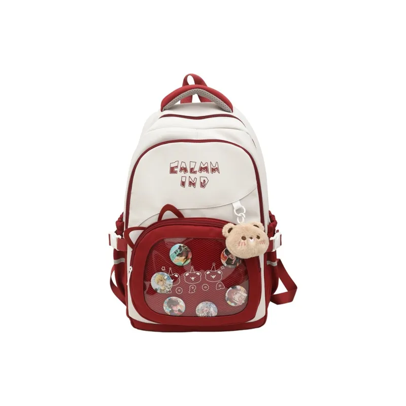 O'ROTA Nylon Backpack Unisex Multicolor-2