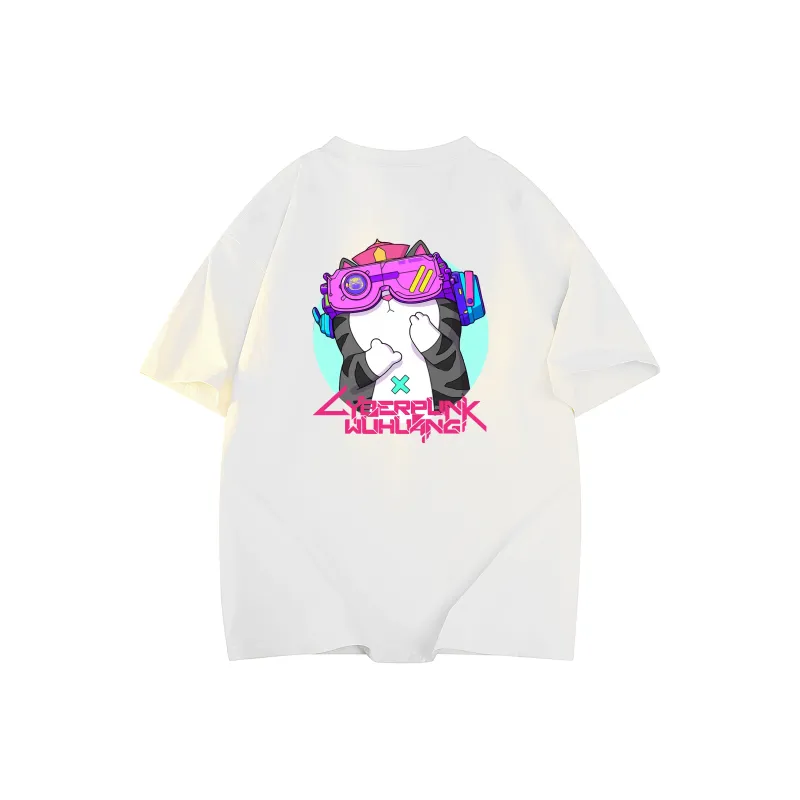 Supremo Cat T Shirts Unisex-3