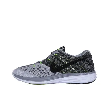 Nike Hypervenom Phelon Anti Slip Wear Resistant Low Top Casual Running Shoes Men's Gray