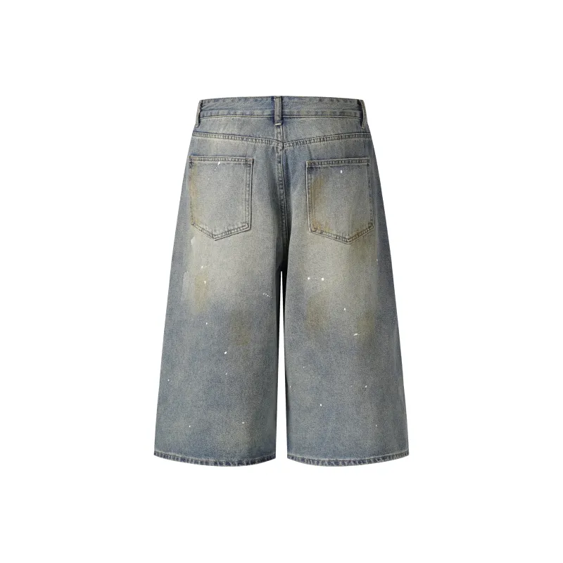 EPTISON Denim Shorts Unisex Nostalgic Blue-1