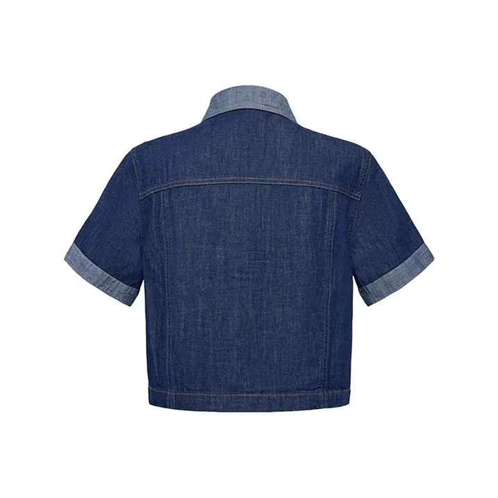 Manekniv Denim Jackets Women's Blue-1