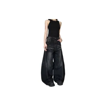 Pirkadat Jeans Unisex Black