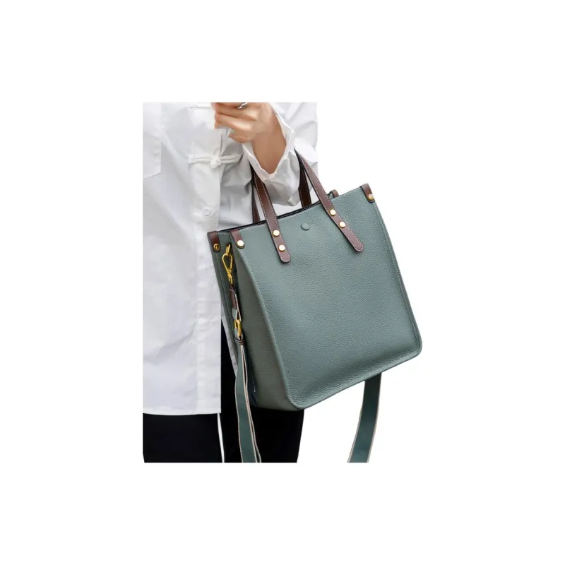 BEMIX PETS Cow Leather With Synthetic Leather Crossbody Handbag Women's Multicolor-1