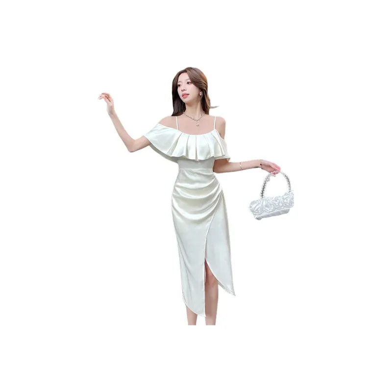 XIANSINIAO Slip Dresses Women's-2