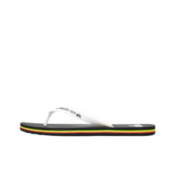 Quiksilver Molokai Core Flip Flops Men's Black White