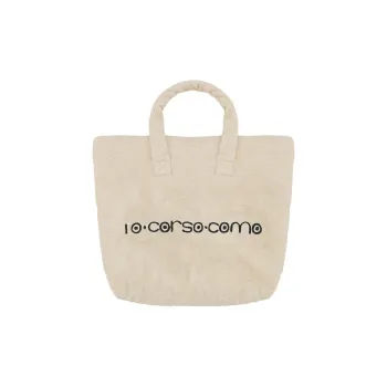 10 CORSO COMO Cotton Tote Bag, Shopping Bag, Handbag Women's Beige