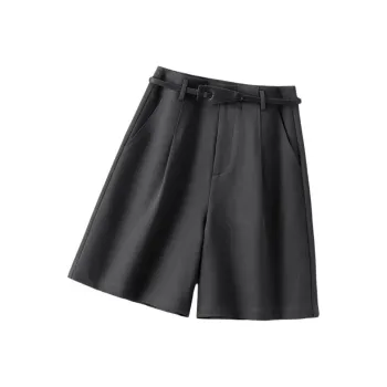 IHIMI Casual Shorts Women's Dark Gray