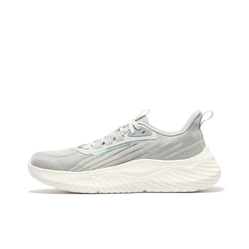 361° Cushioning, Breathable, Lightweight Low Top Casual Sprint City Commute Running Shoes Men's Cool Mist Gray