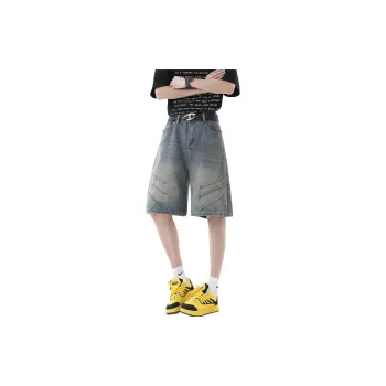 FAKE VINTAGE Denim Shorts Unisex