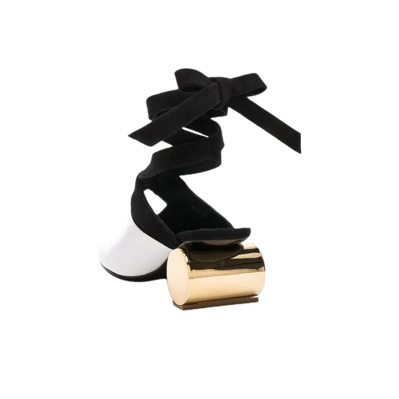 JW Anderson Irregular Heel High Heels 5cm Women's White-3