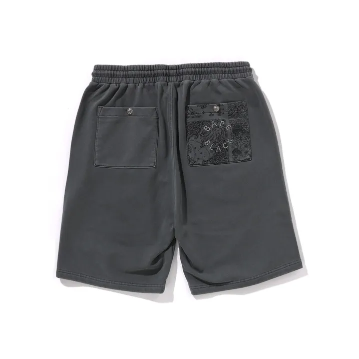 BAPE BLACK Sweat Shorts-3