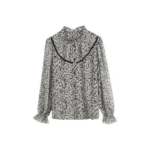 PIERRE CARDIN Chiffon Shirt Women's
