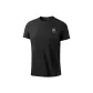 Black with Tang Lion Holographic Silver Chest Logo