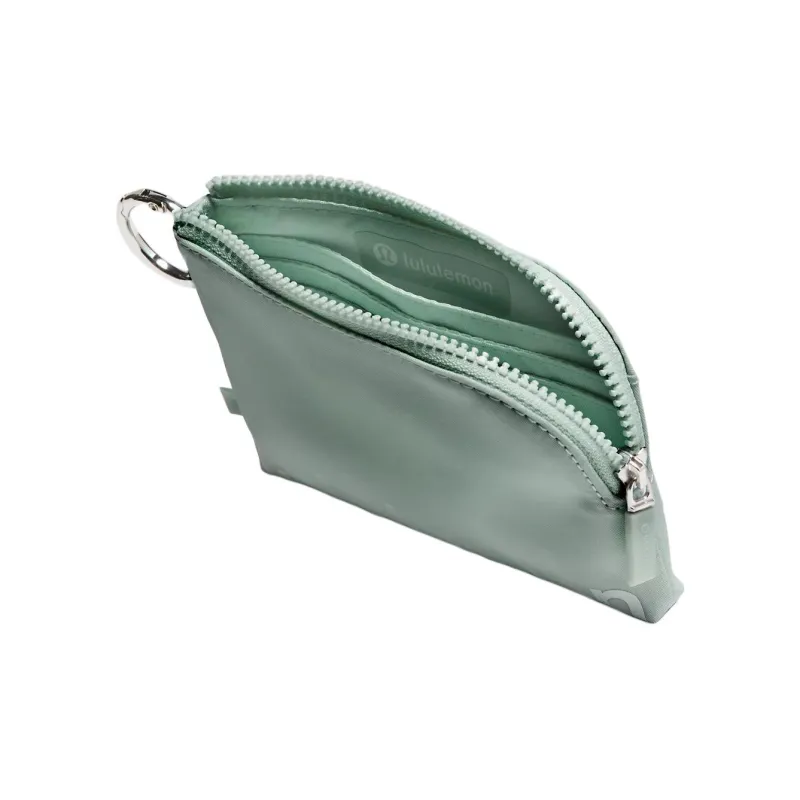 Lululemon Polyester Card Holder Unisex Light Green-2