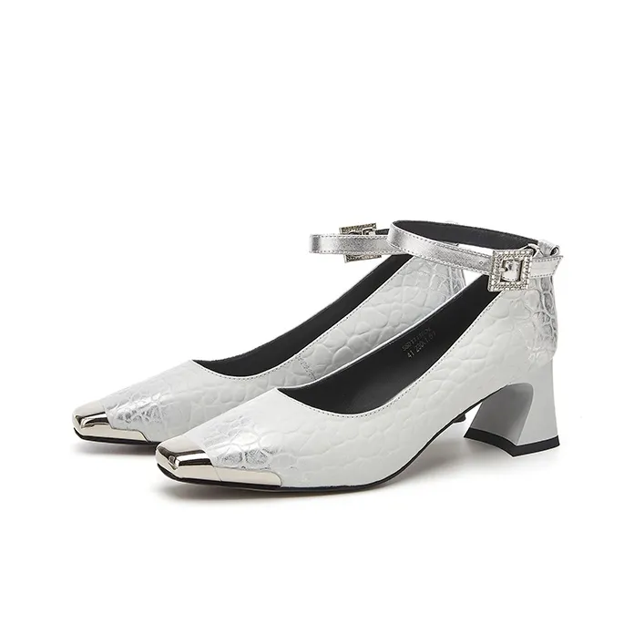 ST&SAT Chunky Heel High Heels Women's-2