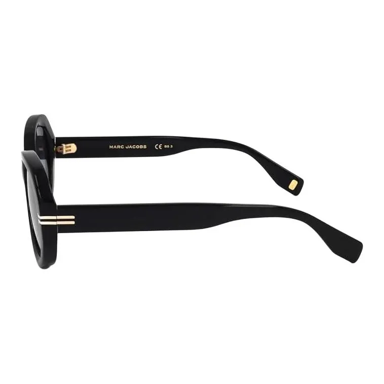 MARC JACOBS Subject To Official Website Oval Sunglasses Women's Black-2