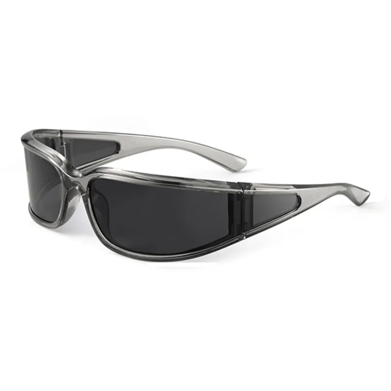 COLORE.IN TR/Memory Plastic Irregular Shape Sunglasses Women's-6