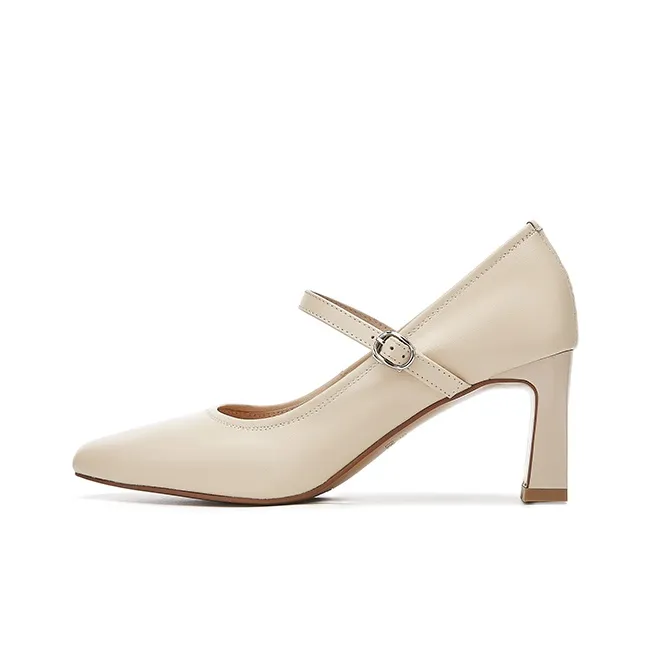 ST&SAT Chunky Heel High Heels 7cm Women's-3