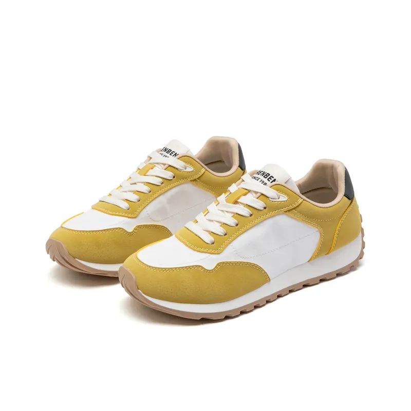 RENBEN Breathable Lightweight Height Increasing Low Top Casual Shoes Women's-2