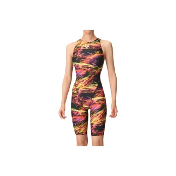 Arena One piece Swimsuit Women's Black Yellow