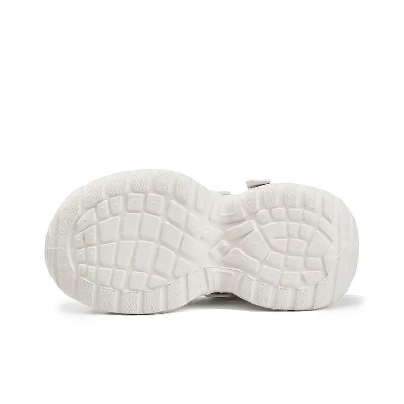 La Chapelle Abrasion Resistant Low Top Chunky Sneakers Women's Ecru-5