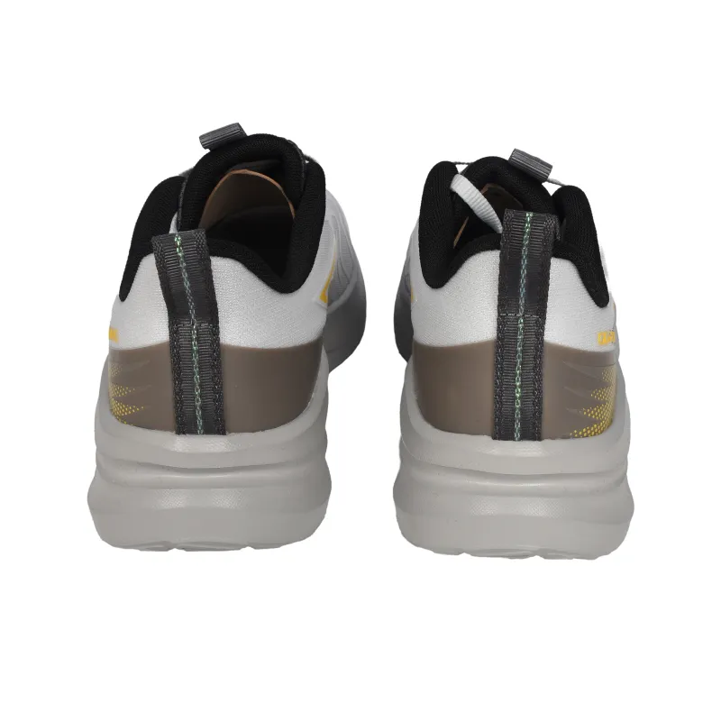 QIAODAN Speed Anti Slip Wear Resistant Low Top Casual Training City Commute Running Shoes Men's Silver Gray-5