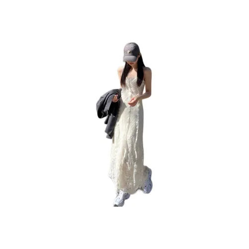 Dior Beauty Slip Dresses Women's Milkshake Apricot