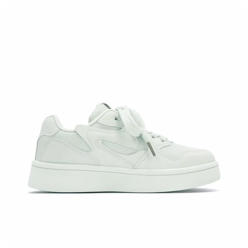 MUKALUO Slip Resistant Cushioning, Abrasion Resistant, Lightweight, Height Increasing Low Top Skateboard Shoes Women's-2