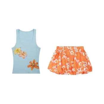 MTHE Two Piece Skirt Sets Women's