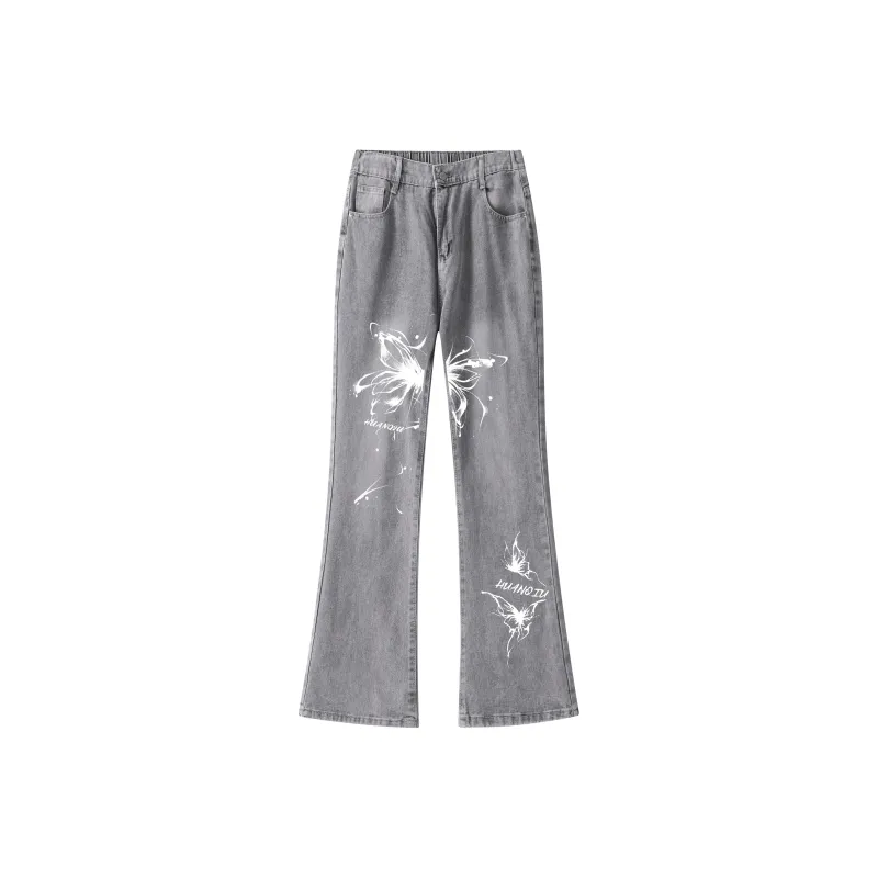HUANQIU Jeans Unisex-8