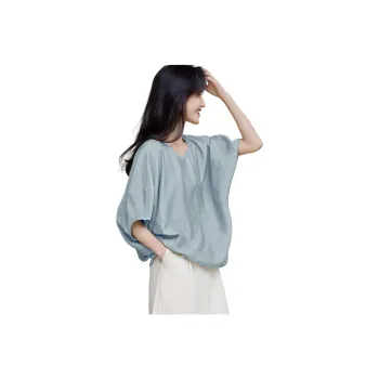 XWI Shirts Women's Gray Blue