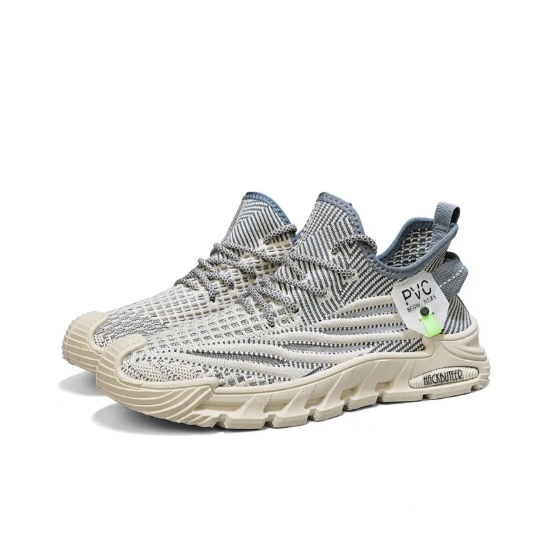 HACKBUTEER Low Top Casual Shoes Men's Box Included-3