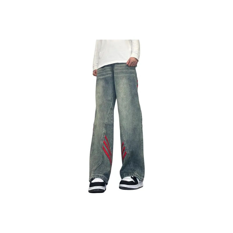 Menglaini Jeans Unisex-6
