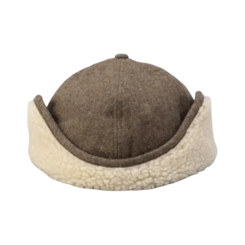 FREAK'S STORE Wool, Knitted Fabric Baseball Caps Unisex Multicolor-4