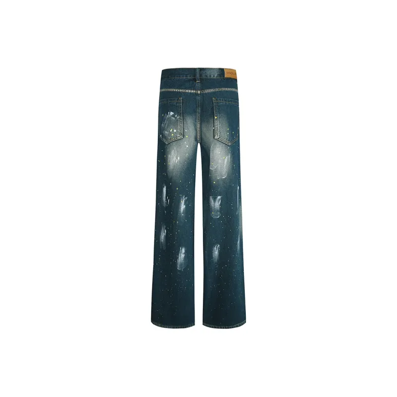 COOLALPACA Jeans Unisex Vintage Blue-1