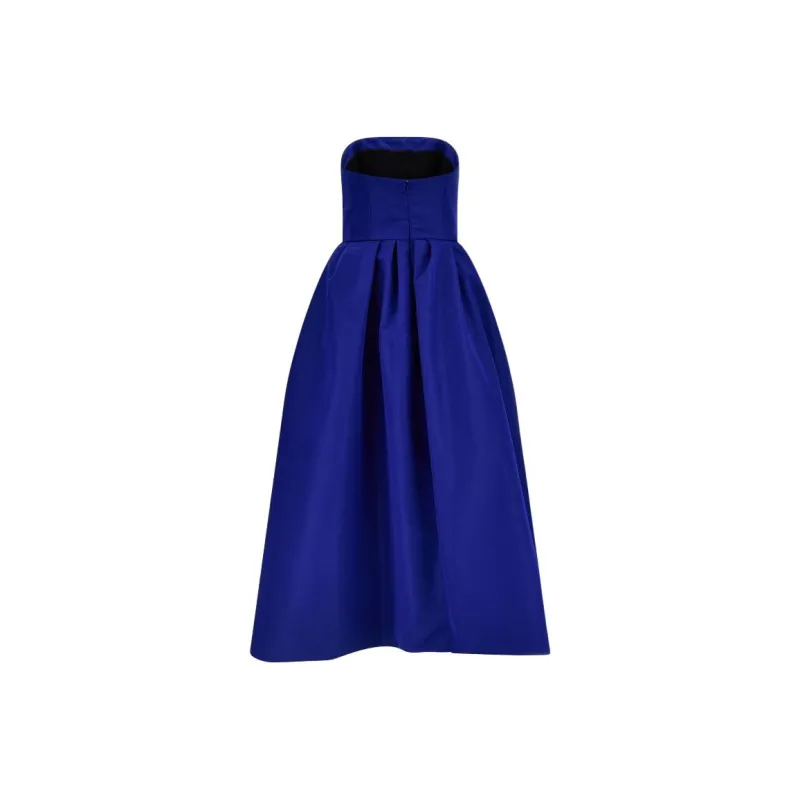 CarolinaHerrera Strapless Midi Dress-1