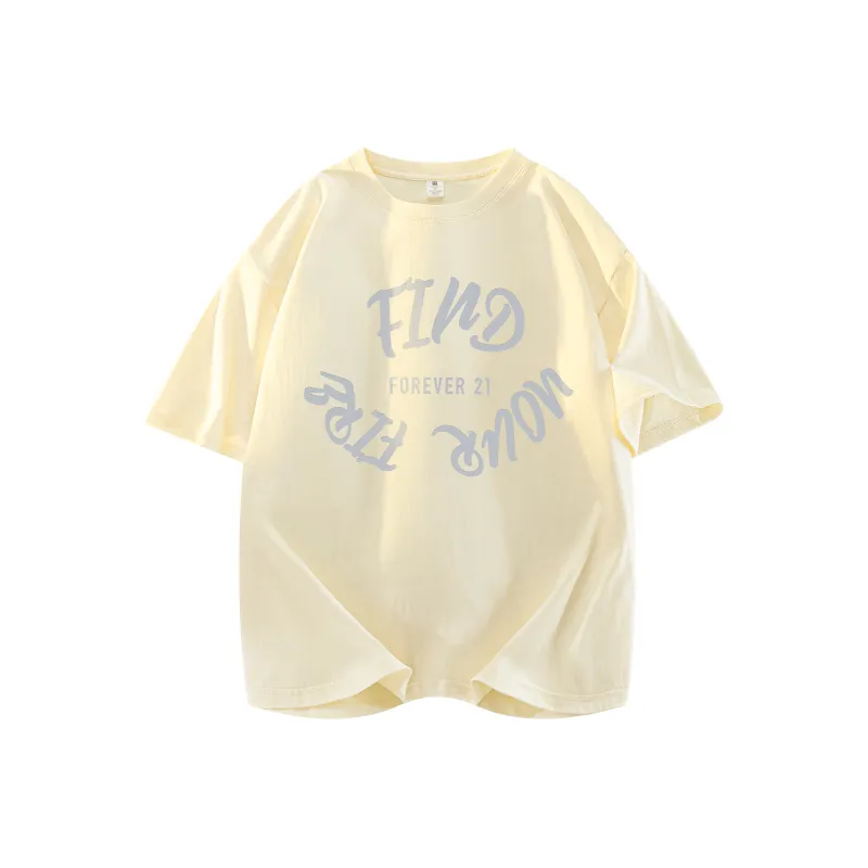 FOREVER 21 Drop Shoulder Sleeve T Shirt Women's-2