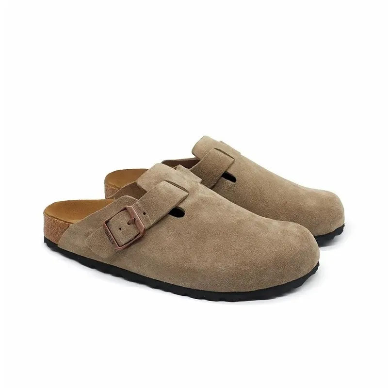 OAOQ Quiet Abrasion Resistant Slip Resistant Closed Toe Slippers Unisex-2