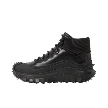 Moncler Trailgrip GTX High Top Casual Shoes Men's Black