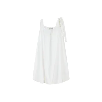 Unifree Slip Dresses Women's White