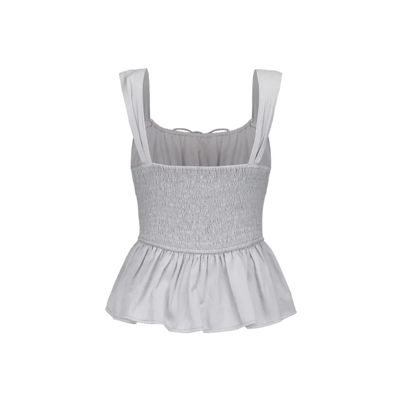 CHIWAWAMEME Camisoles Women's Sea Salt Blue-1