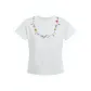 White Slim Fit Wreath