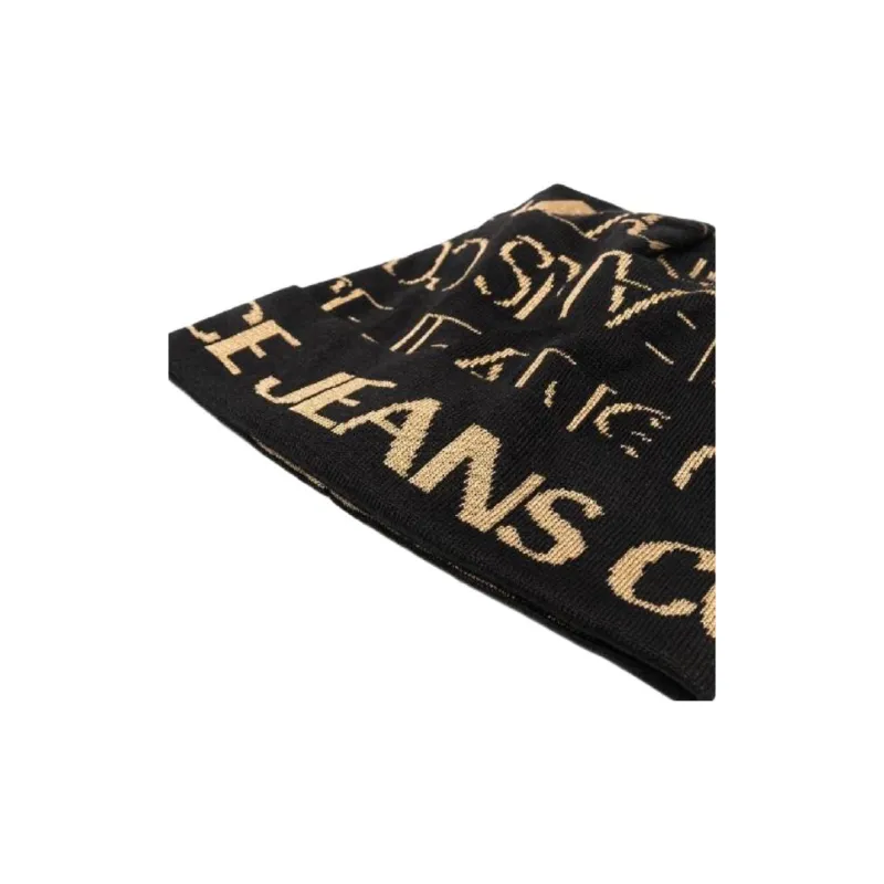 VERSACE Acrylic Beanies Women's Black-2