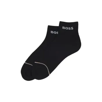 HUGO BOSS Ankle Socks Women's 2 Pack Black