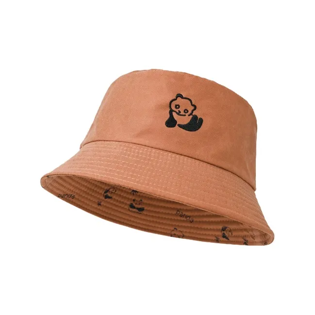 FREE RABBITⅡ Summer Travel Fashion Versatile Large Brim Sun Protection Bucket Hats Unisex-6