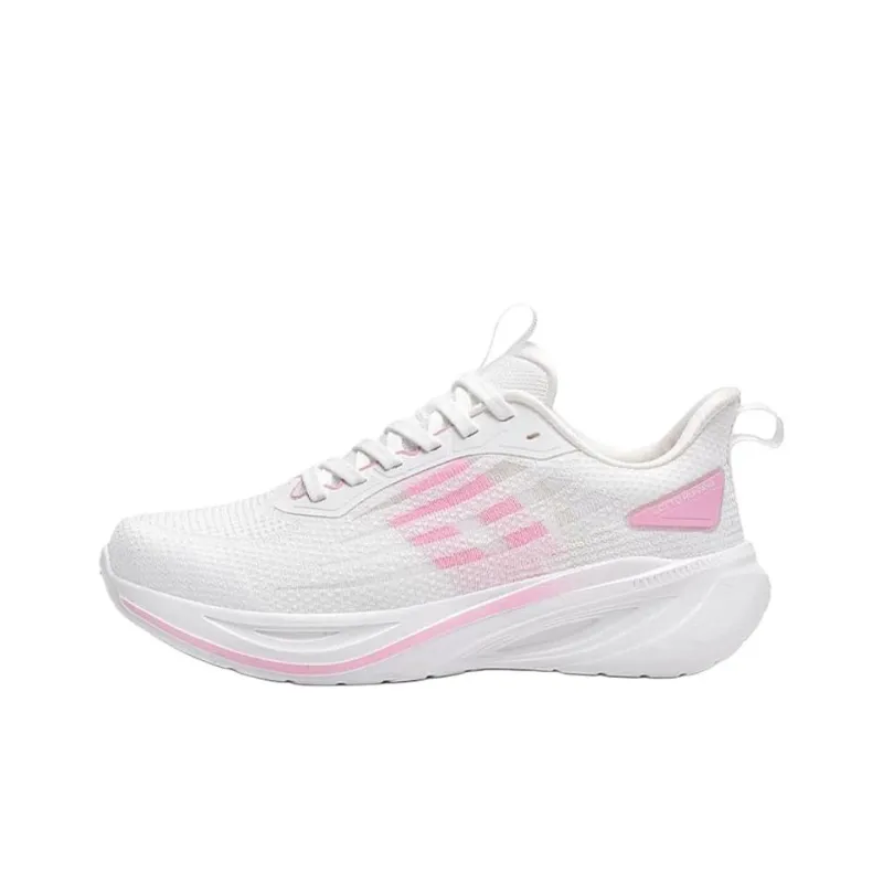 LOTTO Low Top Running Shoes Women's White Pink-0